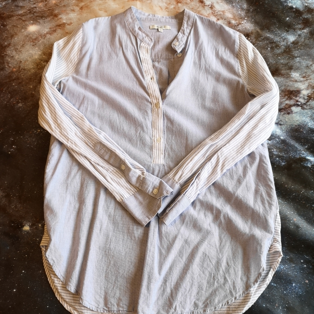 Madewell S striped tunic